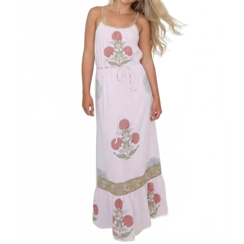 NEW NIBI MTK olivia belted dress in pink